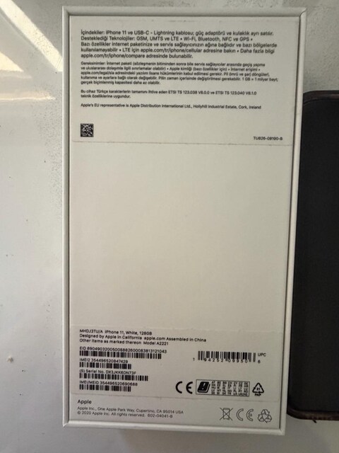 İphone 11 Beyaz 128 gb