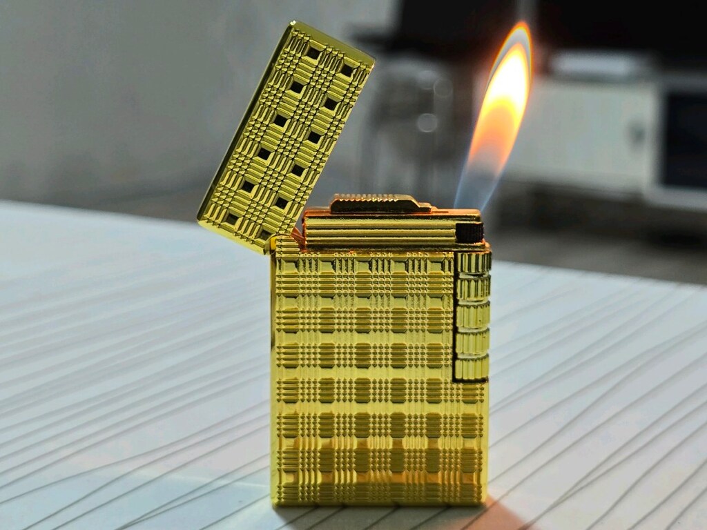3 lü lot Sıfır Zippo Dupont Tarzı Gazlı Çakmak - 4