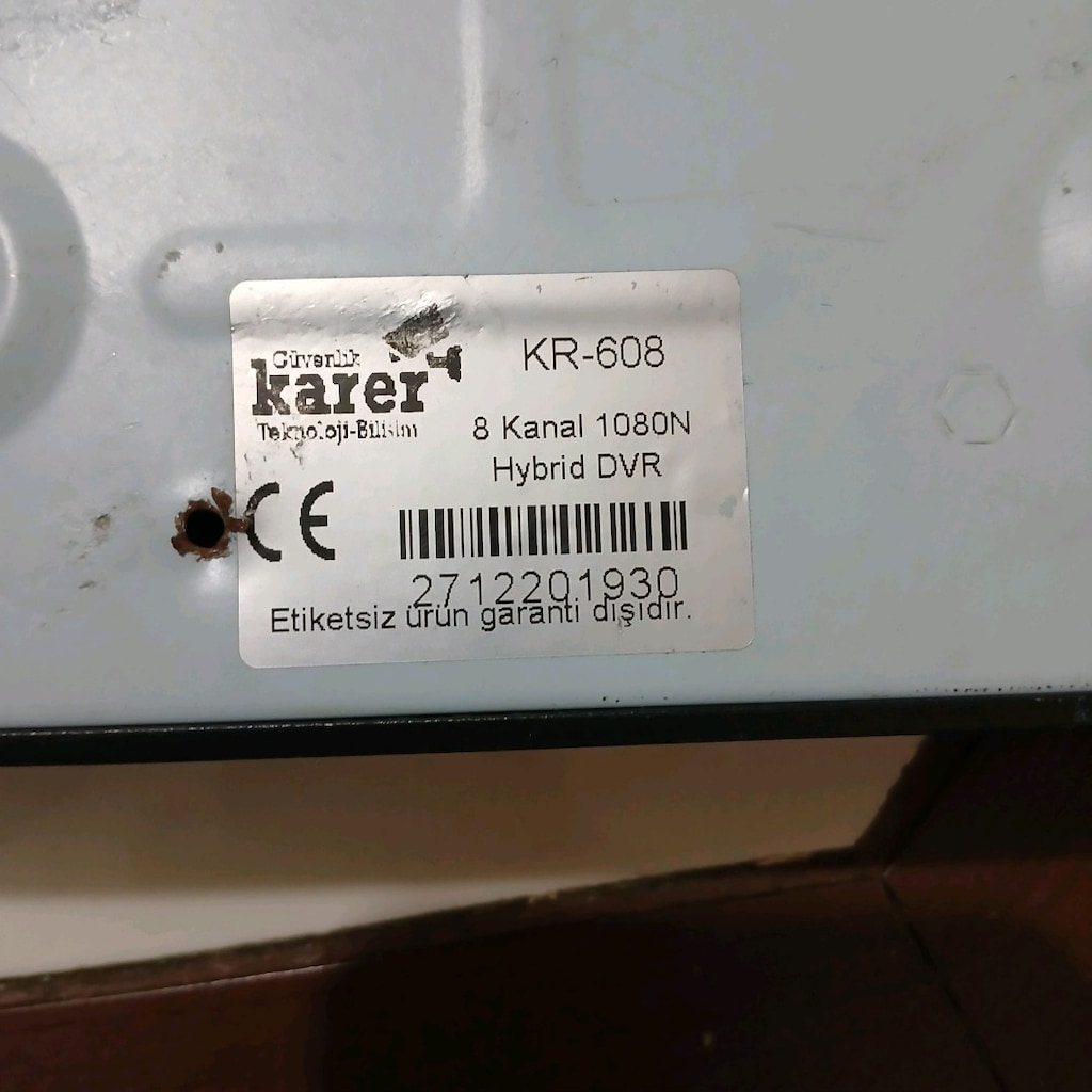 8 Lİ KAYIT CİHAZI 2 KAMERA 500GB DİSK - 3