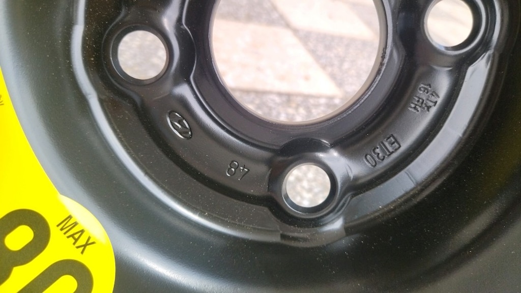 Orjinal HYUNDAİ BAYON stepne kriko takimi set 125 80 16 2023 tarih - 7