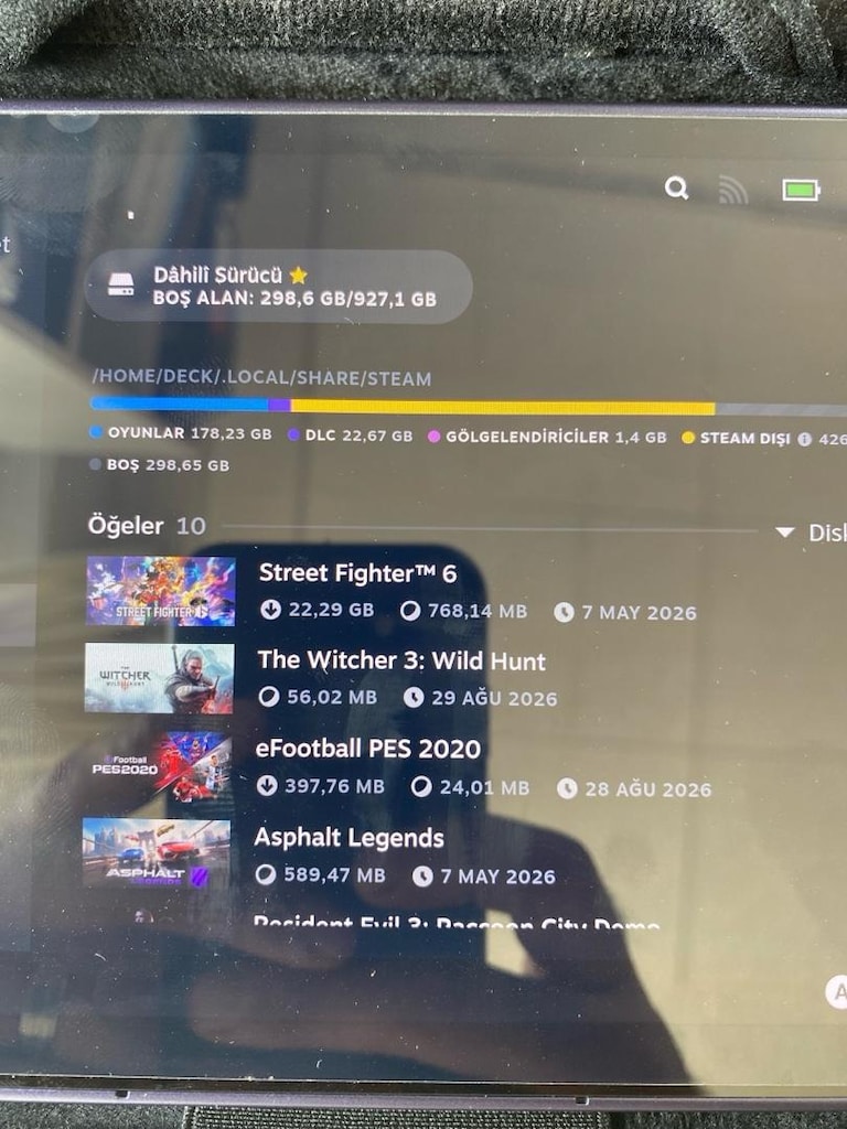 LENOVO LEGION GO S 8ARP1 1TB SSD 144HZ TOUCH DOKUNMATİK - 6