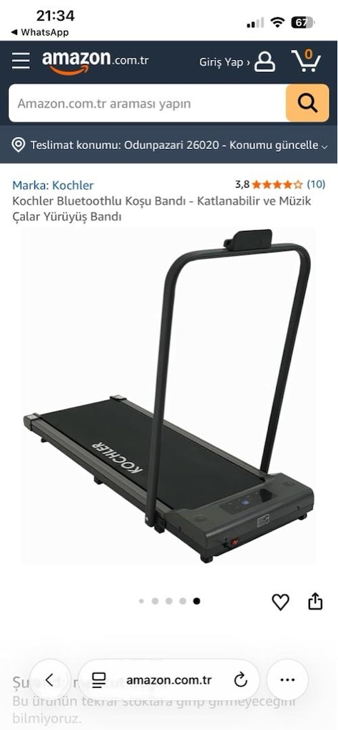 Kochler Yürüyüş Bandı - 2