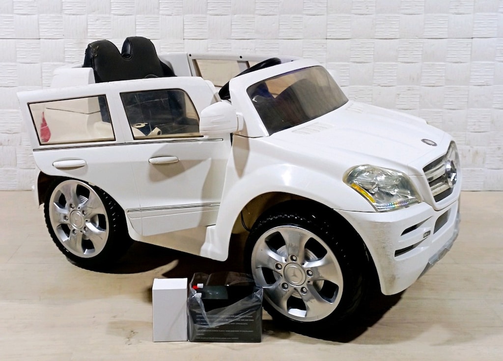 Akülü araba 12 volt çift motorlu aküsü sıfır paketinde kumandalı - 2