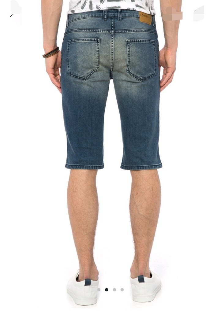 LCW Teen erkek Rodeo Jean şort - 2
