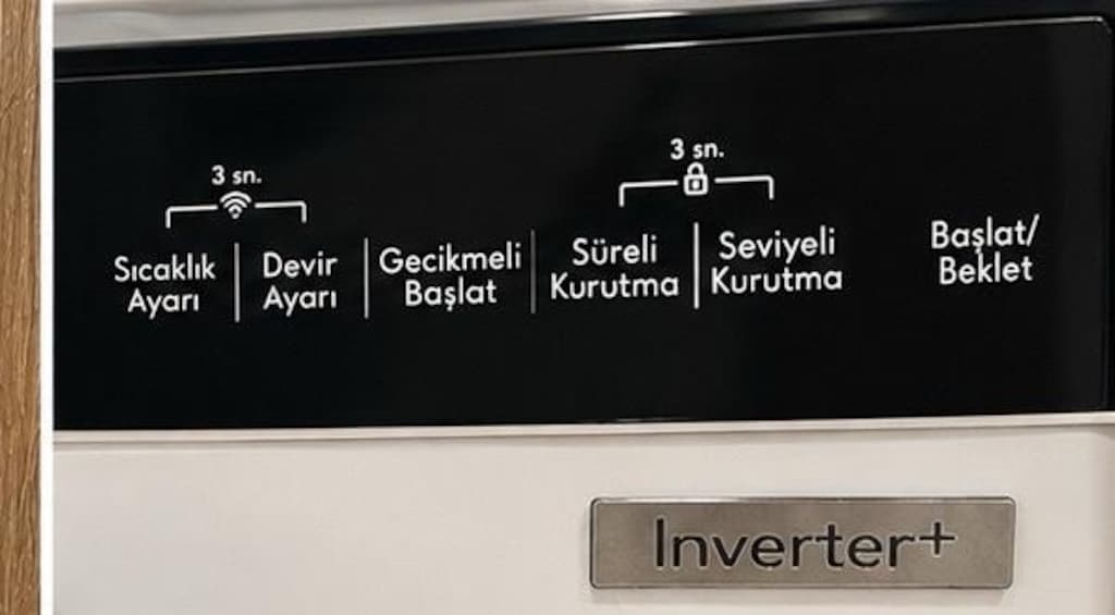 Vestel Inverter+ 9 Kg Yıkama / 6 Kg Kurutma Çamaşır Makinesi - 3
