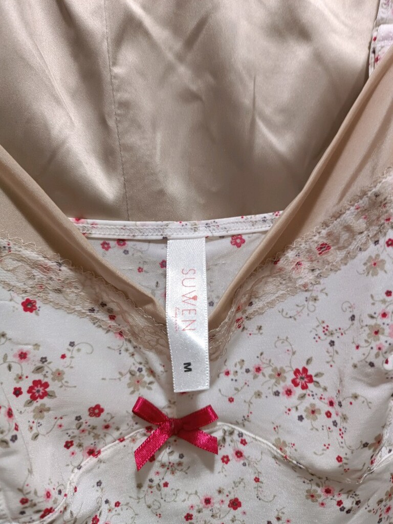 Suven polyester elastane M beden 3 lü pijama takım - 4
