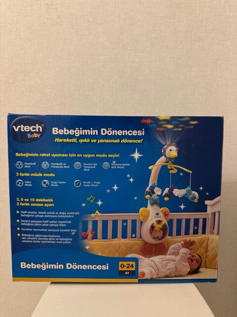 VTech Baby Bebeğimin Dönencesi - Projektörlü, Müzikli ve Işıklı
