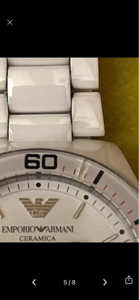 Emporio Armani seramik saat - 4