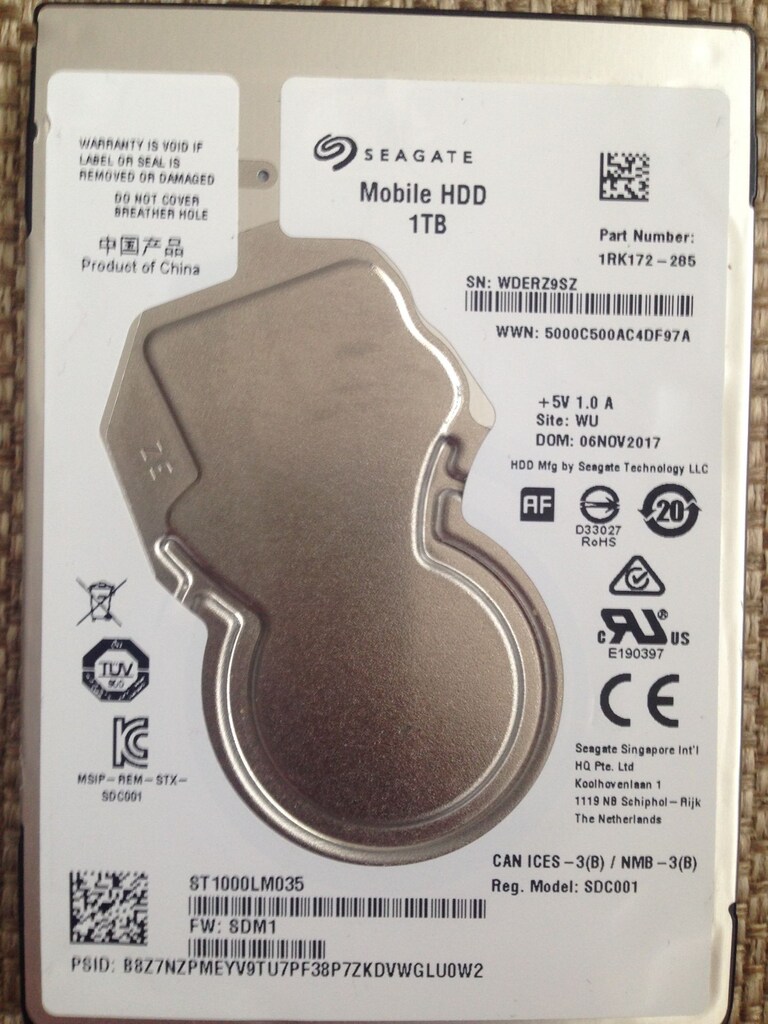 TOSHİBA 1TB SEAGATE 1TB SEAGATE 320GB SATA 2.5" HARDDİSK NOTEBOOK - 3