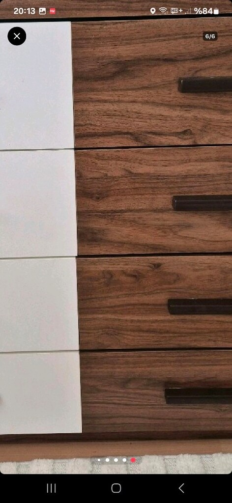 sıfır gibi şifonyer komodin dolap çok kaliteli - 4