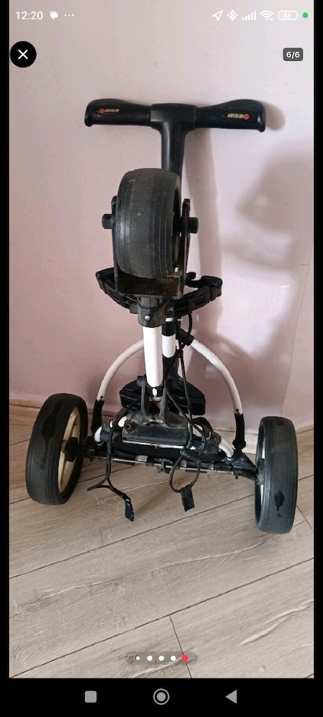 Golf Trolley motocaddy S1 golf çantası taşıma Arabası - 6