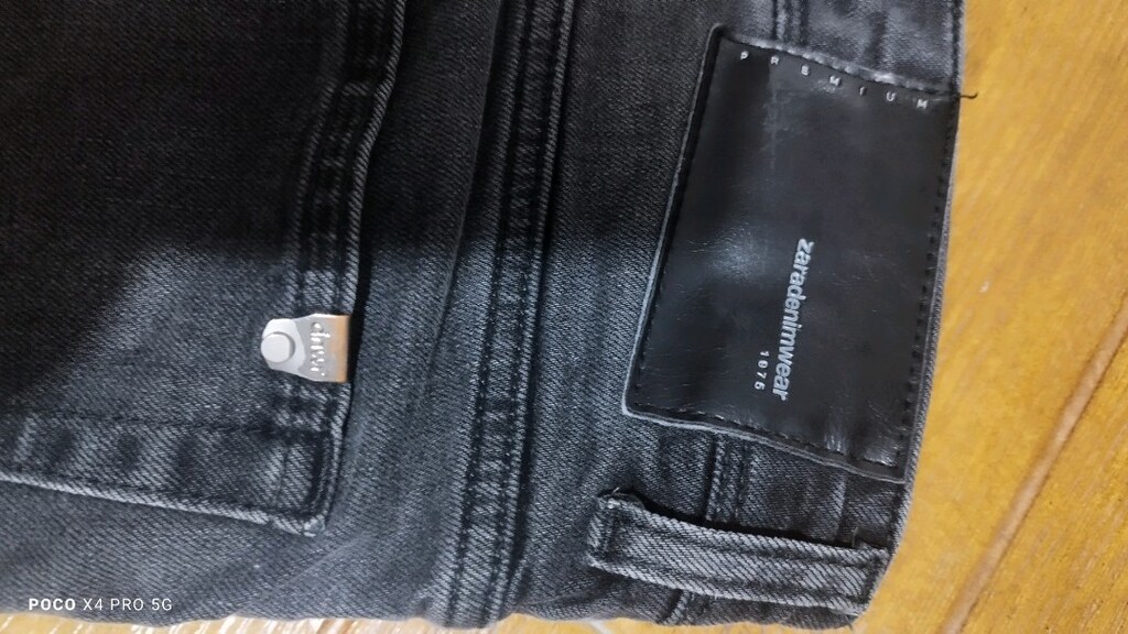 #Zara jeans pantolon..Eni çekilince 47 Boy 99 Paça 16???BOMBA İNDİRİM - 4