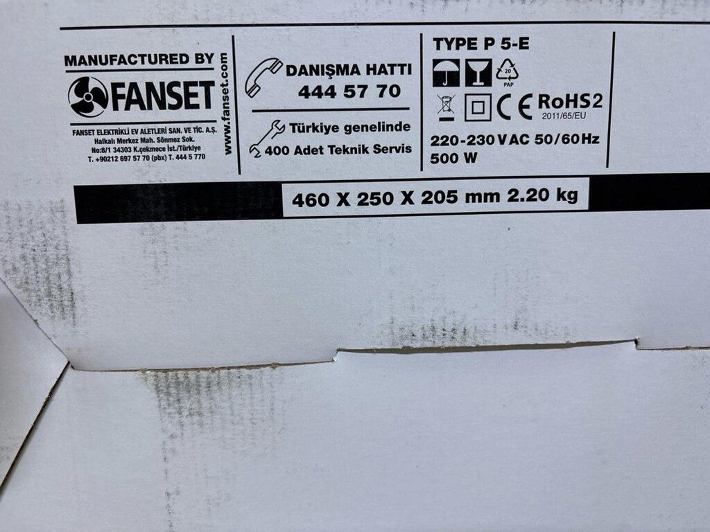 Fantom Pratic-S P1200 Çubuk Elektrikli Süpürge Gri ve Kırmızı Renk - 7