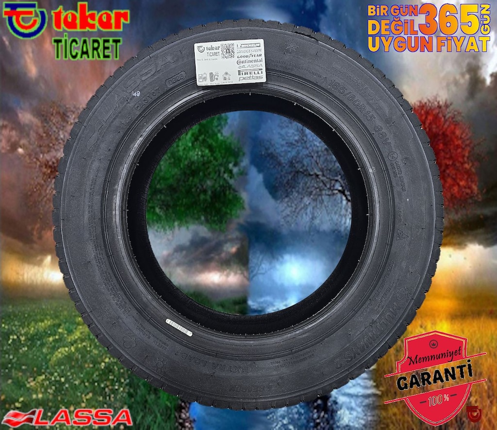 185 60 15 LASSA MULTİWAYS2 #4mevsim Lastik# Teker Ticaret üt2026 - 2