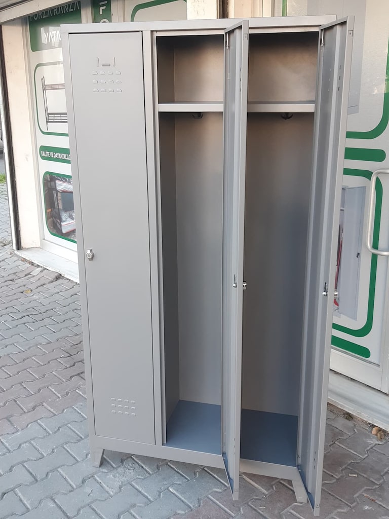 URETICIDEN SIFIR GIYİNME DOLABI METAL - 2