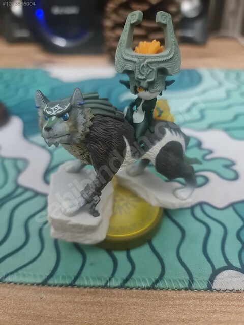Midna & Wolf Link Amiibo Zelda Koleksiyon Figürü oldukça nadir