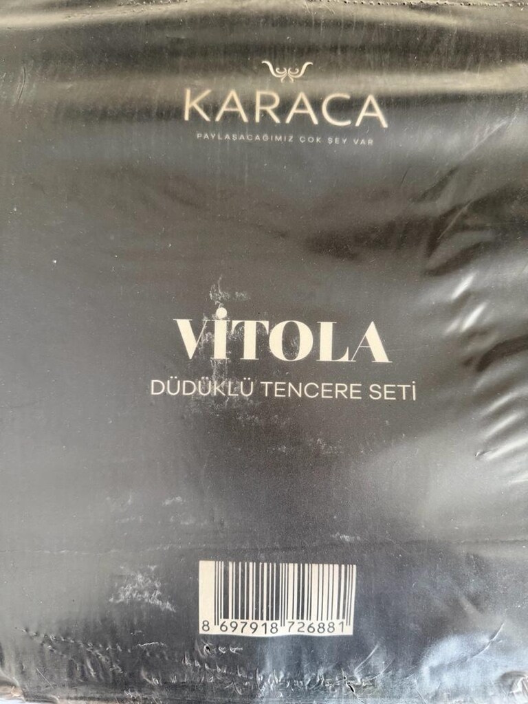 Kutulu Karaca Vitola Düdüklü Tencere Seti - 3