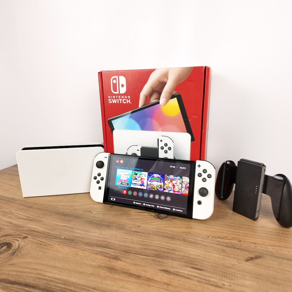 NINTENDO SWITCH OLED CFW 256 GB 40 OYUN YÜKLÜ İKİNCİ EL TEMİZ - 10