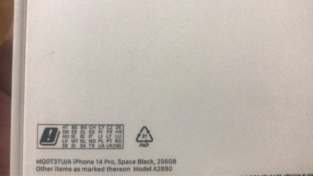 İphone 14 Pro Max Kutusu ,Apple İphone 14 Pro Space Black 256GB Kutusu - 7
