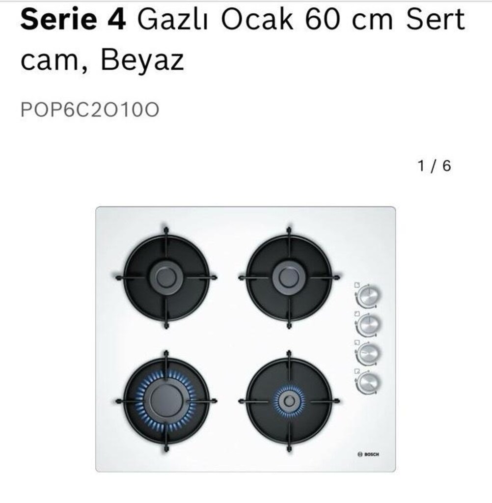 ankastre fırın gazlı ocak davlumbaz - 2