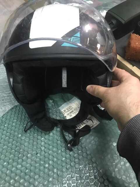 orıgıne marka m beden az çizikli sorunsuz kask origine motorsiklet kor
