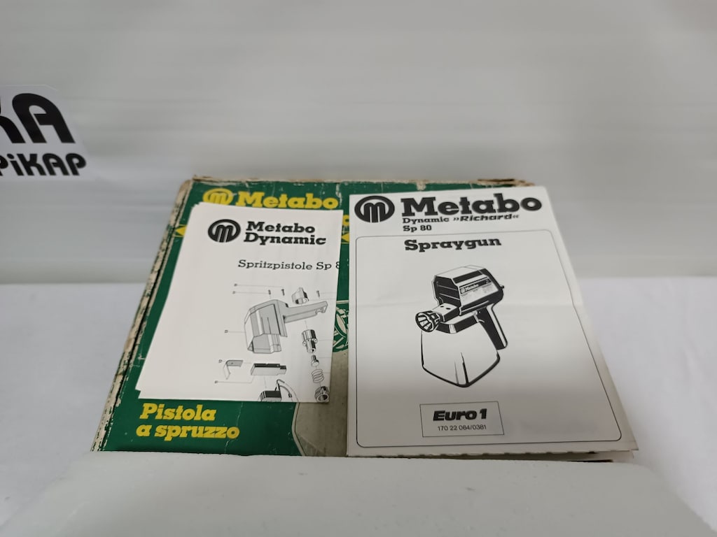 BOYA PÜSKÜRTME TABANCASI METABO - 5