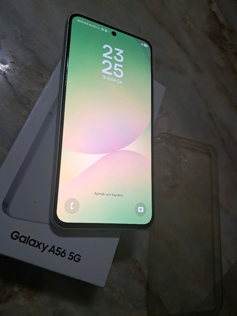 SIFIR AYARINDA YURTİÇİ 17AY GARANTİLİ 256GB 8RAM SAMSUNG A56 5G - 3
