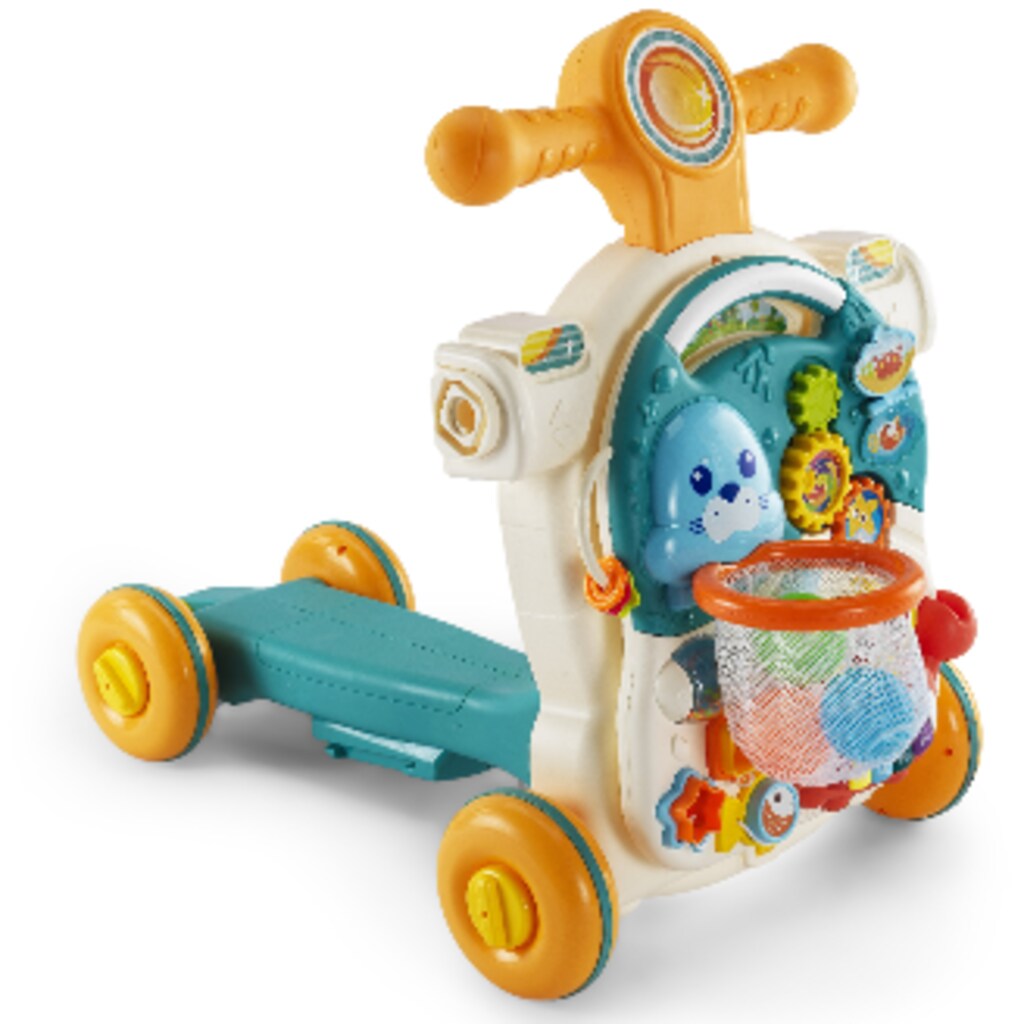 Baby2Go 4 in 1 Eğitici Bebek Aktivite Masası ve İlk Adım Yürüteç - 5