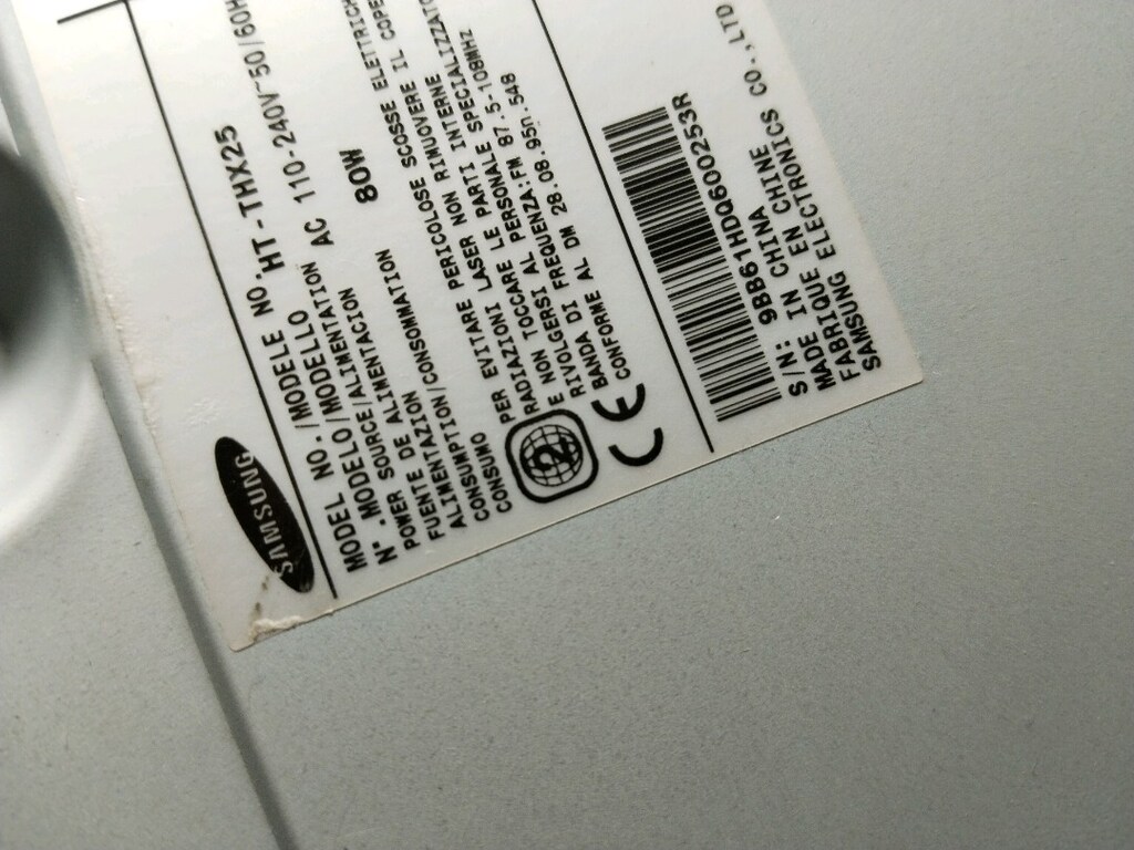 SAMSUNG - NT - TNX 25 MARKA VE MODEL NUMARALI COK FONKSİYONLU DVD - 12