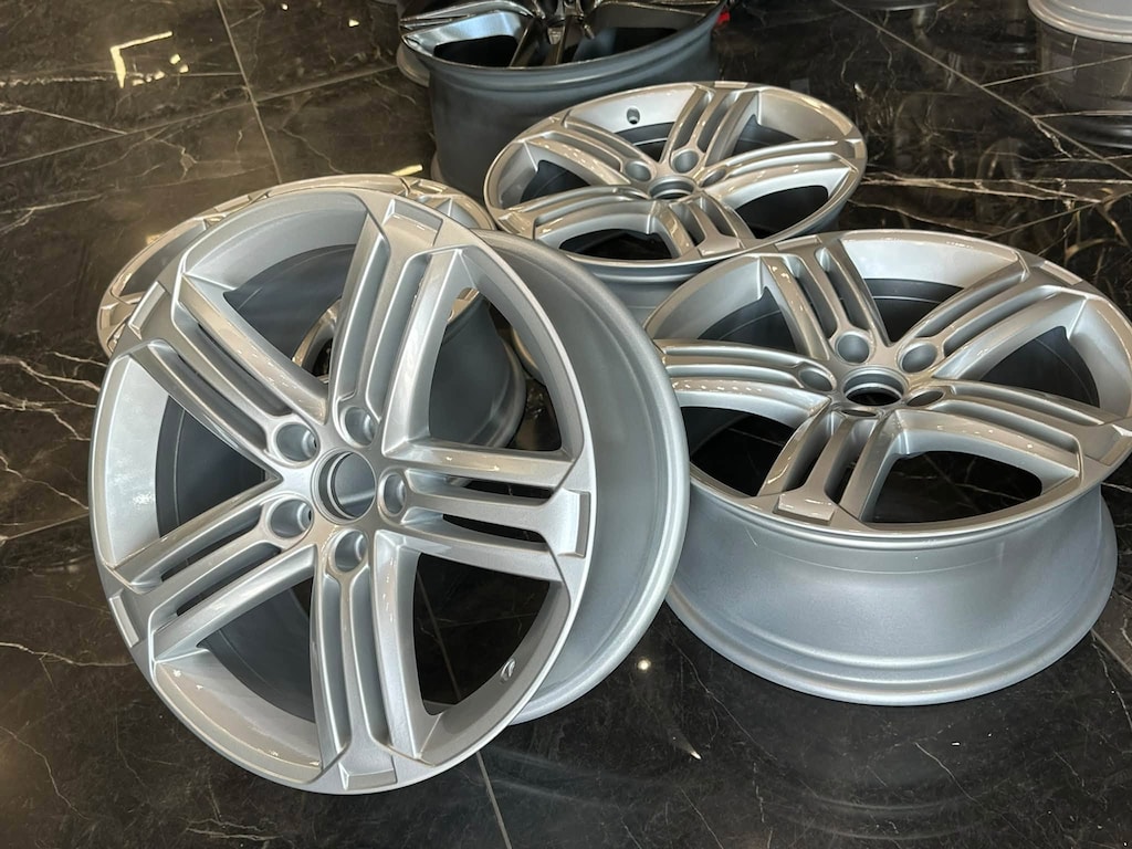 18 JANT 5X112 VW SEAT SKODA AUDİ ORJİNAL SIFIR AYARINDA TAKIM - 2