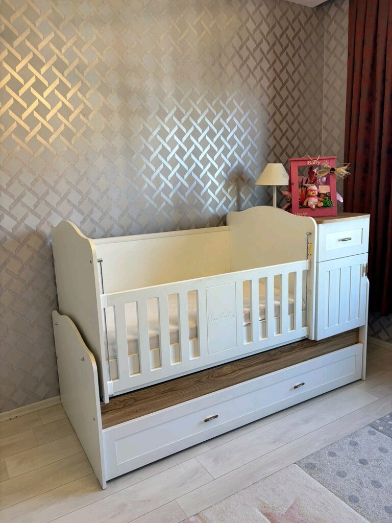 çocuk yatak beşik örtüsü hediye - 3