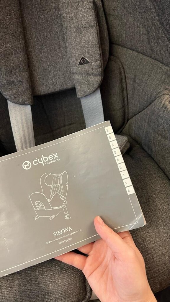 Cybex Sirona Plus Gri Melanj Oto Koltuğu - 3