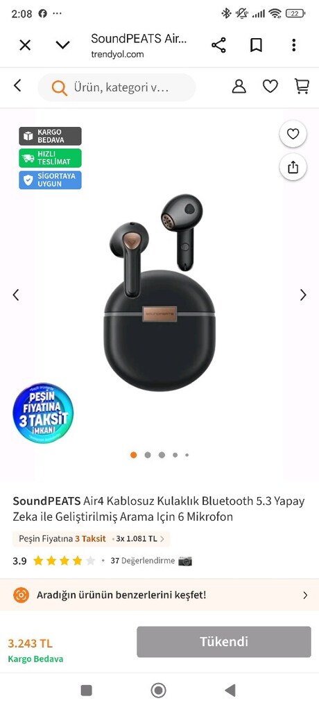 soundpeats air 4 - 2