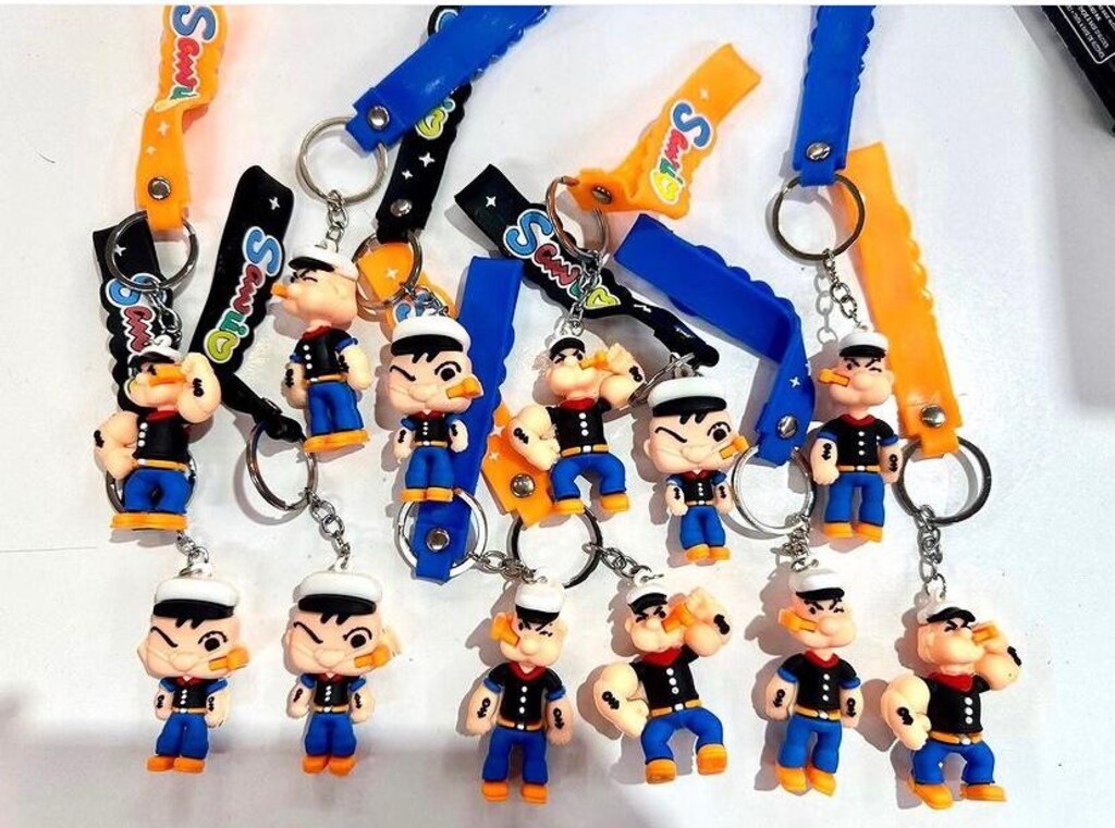 toptan ithal 3d slikon anahtarlık 19₺ en az alım 100 adet - 3
