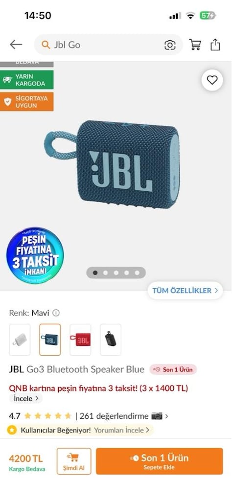 JBL GO3 SESİN KALİTESİ - 4