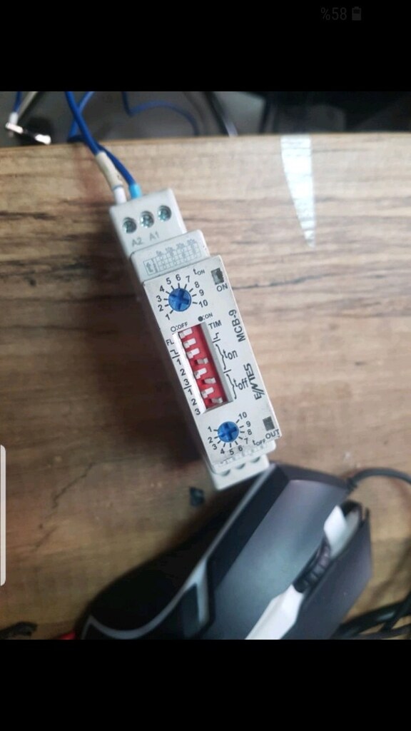 Entes Mcb 9 timer zaman rölesi - 3