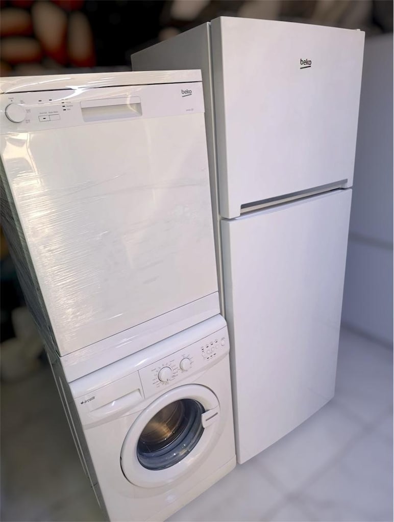 BEKO 3’LÜ BEYAZ EŞYA SETİ | BUZDOLABI + ÇAMAŞIR + BULAŞIK MAKİNESİ - 3