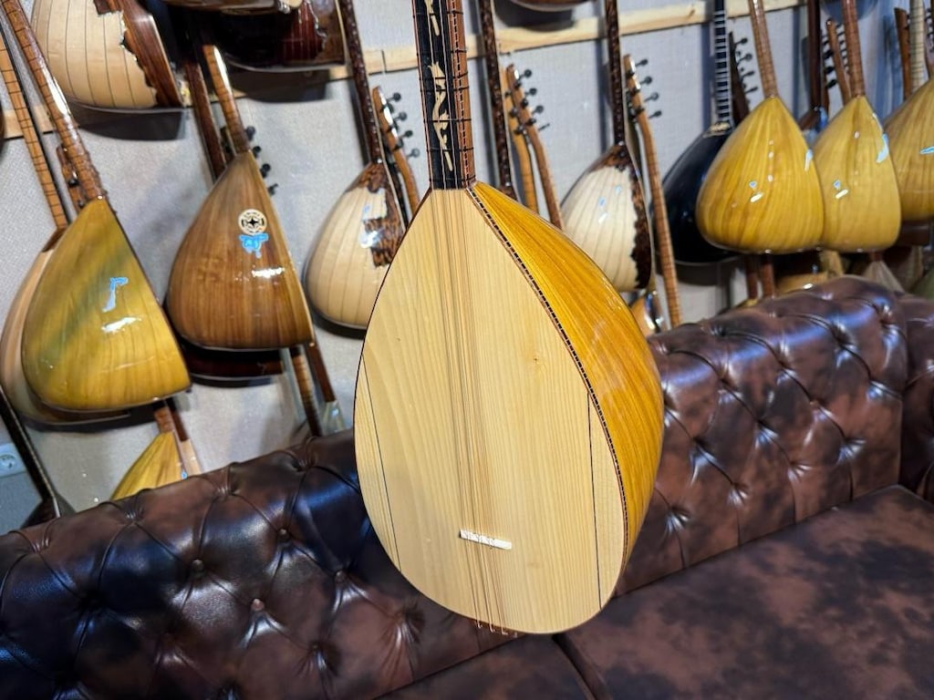TAM PROFESYONEL 41 TEKNE YAPRAK DUT AĞACI UZUN SAP SAZ - 7