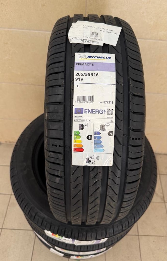 205/55R16 MİCHELİN PRİMACY 5 (DOT:25/26) 4 ADET FİYATIDIR - 2