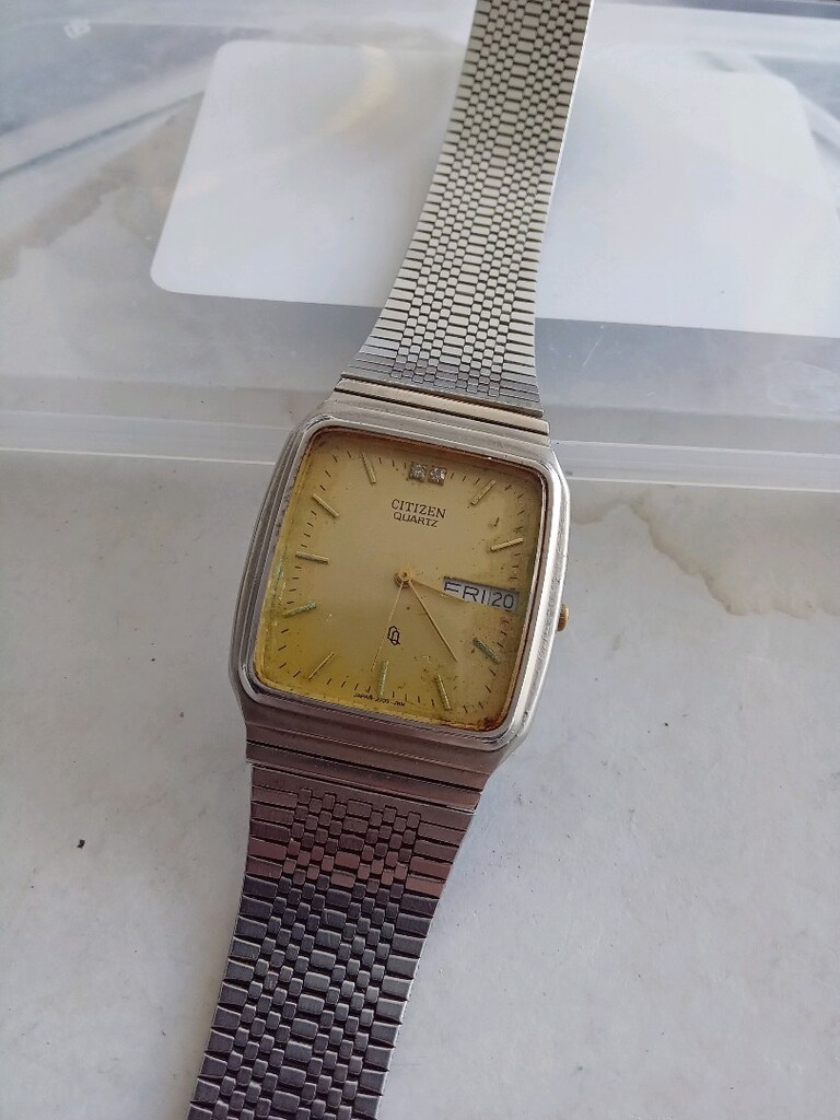 1980 lerden CITIZEN ERKEK KOL SAATİ - 2