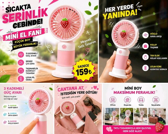 Mini el fanı