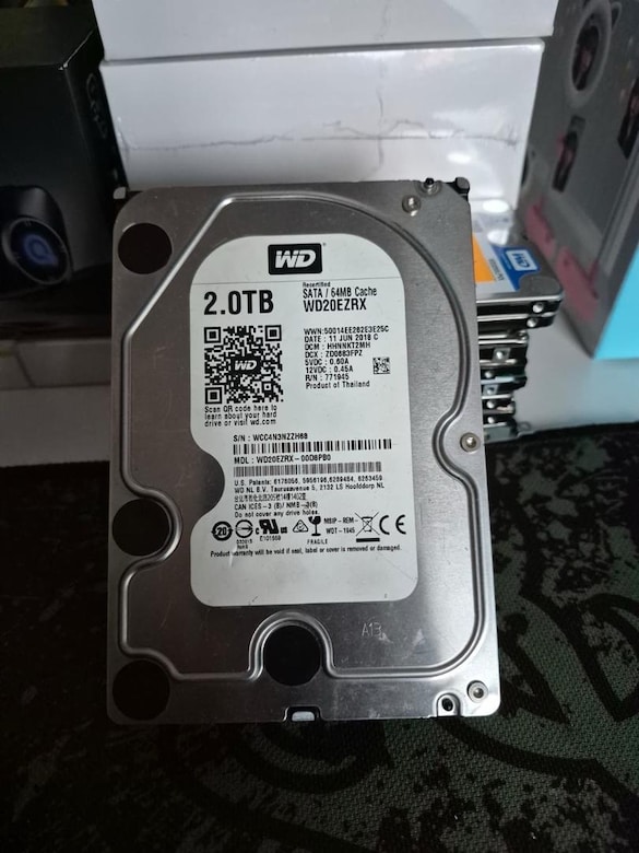 3.5 sata 2TB WD Hardisk - 2