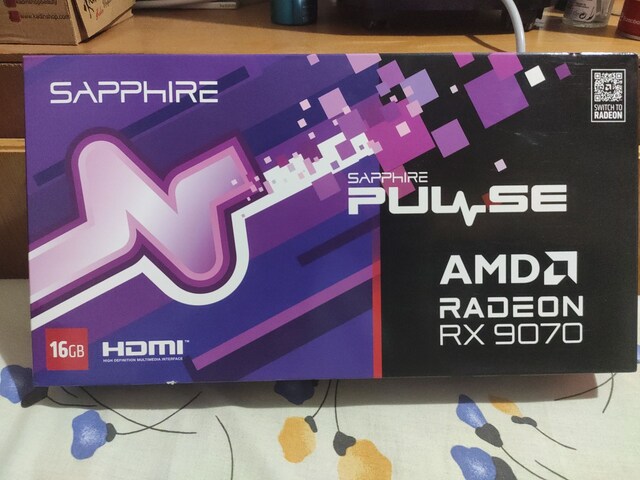 SAPPHIRE RADEON RX 9070 PULSE GAMING 16GB GDDR6 256Bit AMD Ekran Kartı