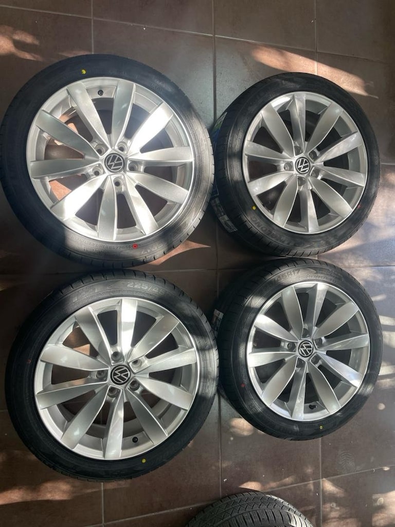 17 İNÇ 5X112 VW SIFIR LUGANO JANT LASTİK TAKIMI