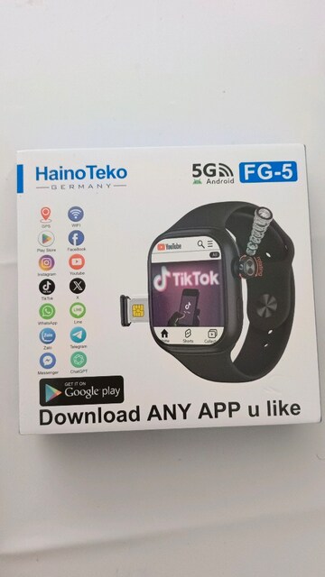 haino teko fg5 android akıllı saat kamerali sosyal medya tüm uygumalar