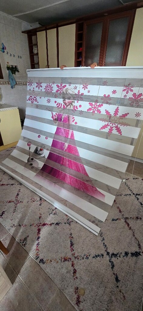 stor perde 210x200 temiz sağlam aparatı tam - 3