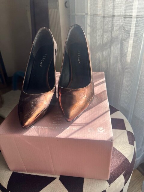 Tergan Kadın Stiletto Vegan 37
