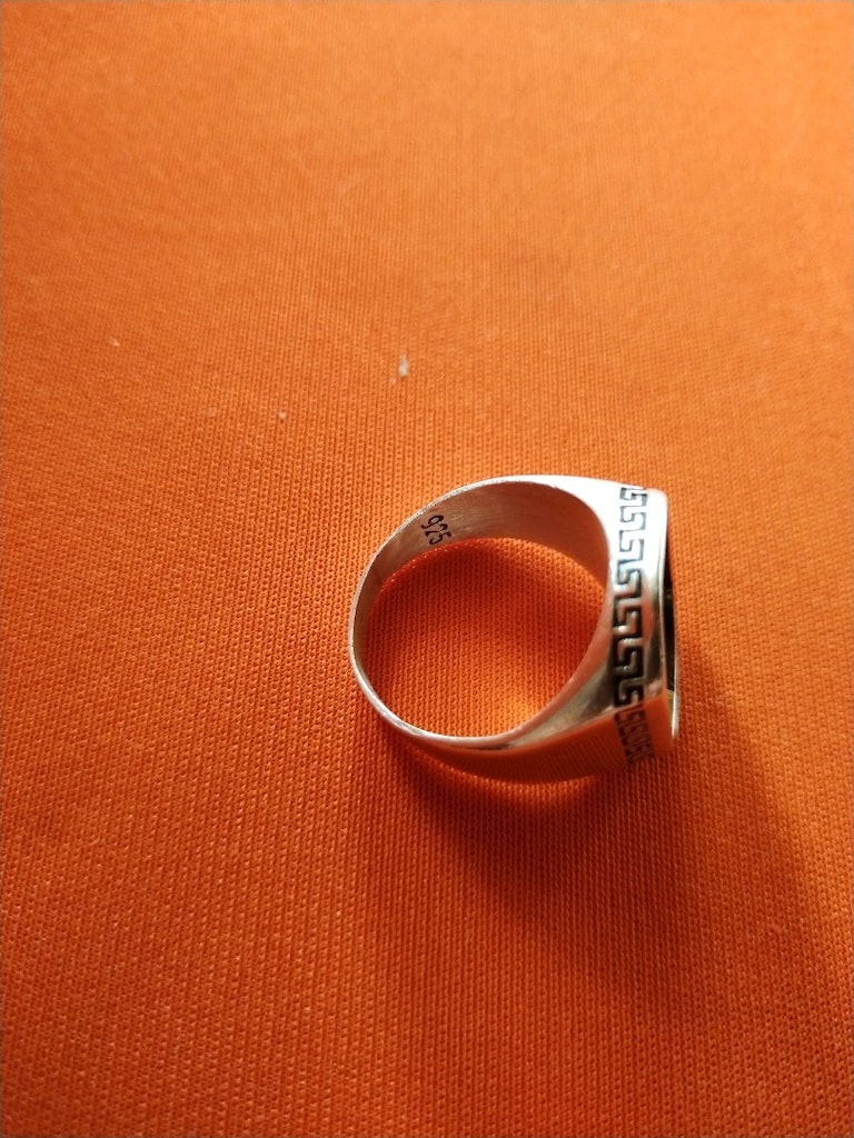 925 Ayar Gümüş yüzük 18.19 cm - 2