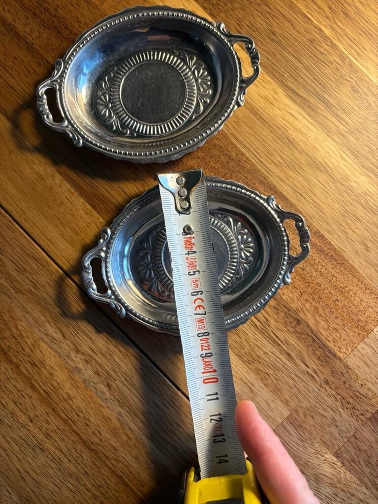 Vintage Metal Lokumluk Seti - 7