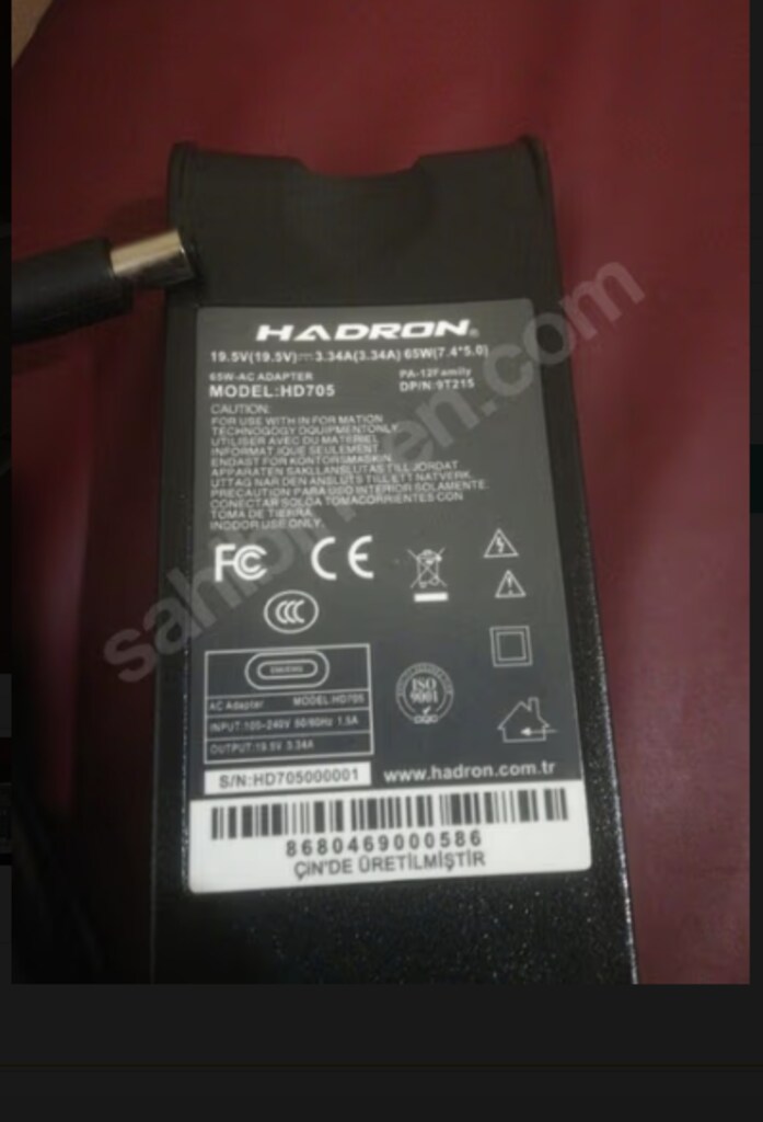 hadron hd705 19.5v 3.34a - 4